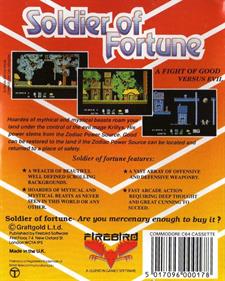 Soldier of Fortune (Firebird) - Box - Back Image