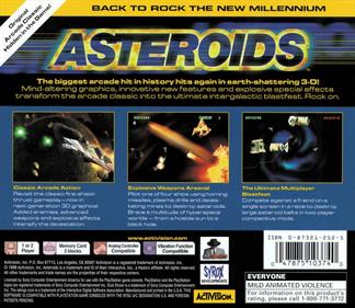 Asteroids - Box - Back Image