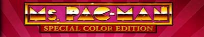 Ms. Pac-Man: Special Color Edition - Banner Image