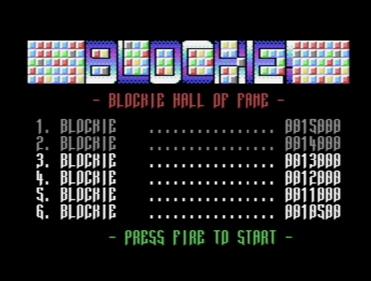 Blockie - Screenshot - Game Title Image