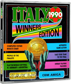 Italy 1990: Winners Edition - Box - 3D Image