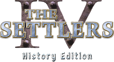 The Settlers IV: History Edition - Clear Logo Image