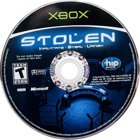 Stolen - Disc Image