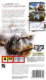 Monster Hunter Freedom 2 - Box - Back Image