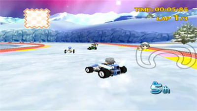 Family Go-Kart Racing - Screenshot - Gameplay Image