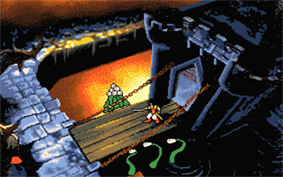 Dragon's Lair II: Time Warp - Screenshot - Gameplay Image