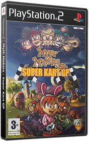 Myth Makers: Super Kart GP - Box - 3D Image