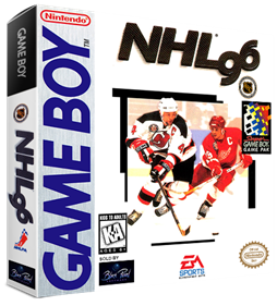 NHL 96 - Box - 3D Image