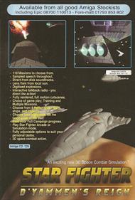 Star Fighter: D'Yammens's Reign - Advertisement Flyer - Front Image