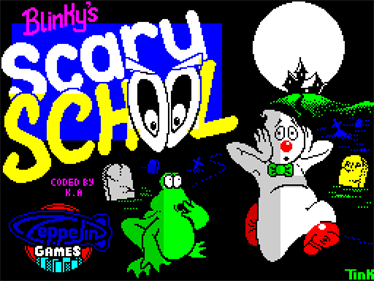Blinky's Scary School - Screenshot - Game Title Image