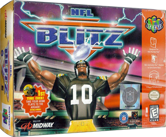 NFL Blitz - Box - 3D Image