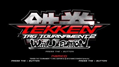 Tekken Tag Tournament 2: Wii U Edition - Screenshot - Game Title Image