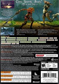 Blades of Time - Box - Back Image