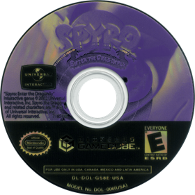 Spyro: Enter the Dragonfly - Disc Image