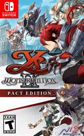 Ys IX: Monstrum Nox - Box - Front Image