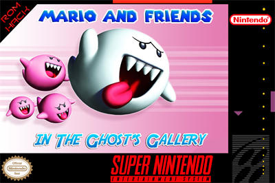 Mario and Friends in: The Ghost's Gallery - Fanart - Box - Front Image