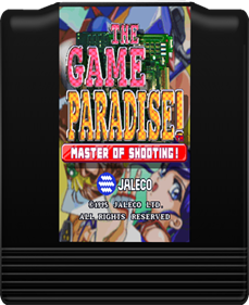 The Game Paradise: Master of Shooting! - Fanart - Cart - Front Image