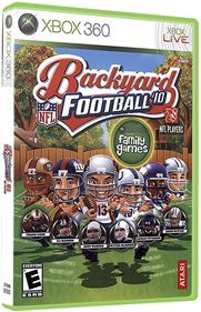 Backyard Football '10 - Box - 3D Image