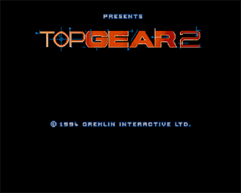 Top Gear 2 - Screenshot - Game Title Image