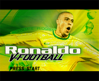 Ronaldo V-Football - Screenshot - Game Title Image