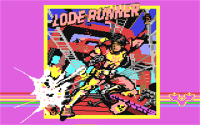 Lode Runner (Brøderbund Software) - Fanart - Background