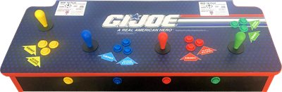 G.I. Joe - Arcade - Control Panel Image