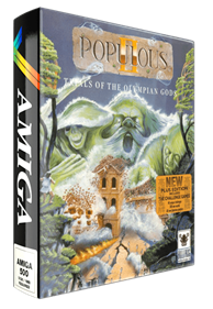 Populous II & The Challenge Games - Box - 3D