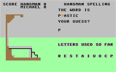 Ladders to Learning: Hangman III - Screenshot - Gameplay Image