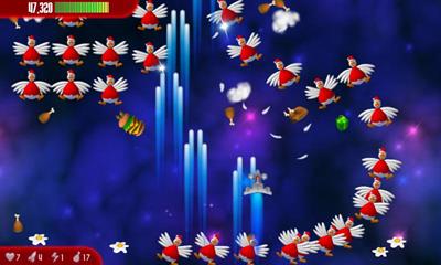 Chicken Invaders: Revenge of the Yolk: Christmas Edition - Screenshot - Gameplay Image