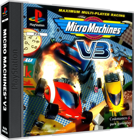 Micro Machines V3 - Box - 3D Image