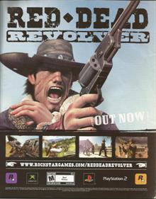 Red Dead Revolver - Advertisement Flyer - Front Image