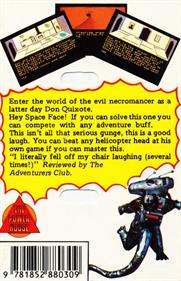 Custerds Quest - Box - Back Image