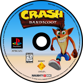 Crash Bandicoot - Fanart - Disc Image