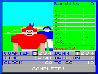 GFL Championship Football II - Screenshot - Gameplay Image