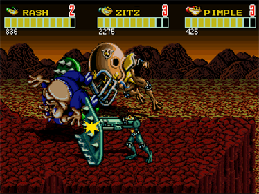 Battletoads in BattleWorld - Screenshot - Gameplay Image