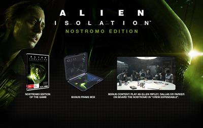 Alien: Isolation: Nostromo Edition - Advertisement Flyer - Front Image