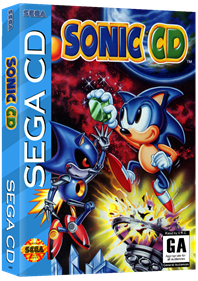 Sonic CD++ - Box - 3D Image