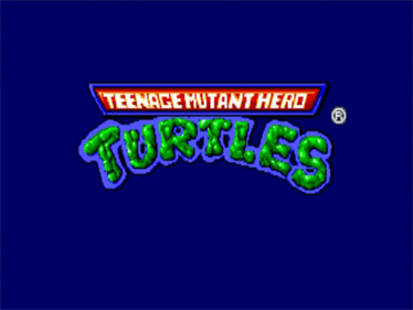 Teenage Mutant Hero Turtles [Mirrorsoft] - Screenshot - Game Title Image