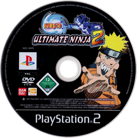 Naruto: Ultimate Ninja 2 - Disc Image