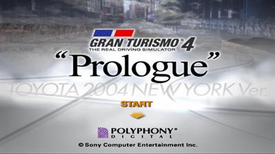 Gran Turismo Special Edition 2004: Toyota Demo - Screenshot - Game Title Image