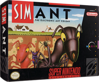 SimAnt: The Electronic Ant Colony - Box - 3D Image