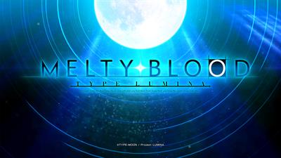 Melty Blood: Type Lumina - Screenshot - Game Title Image