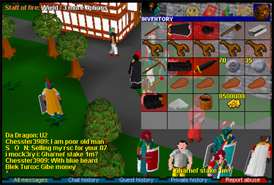 Runescape Classic - Screenshot - Gameplay Image