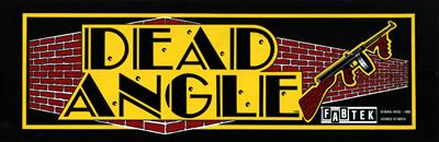 Dead Angle - Arcade - Marquee Image