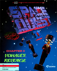 Space Quest II: Vohaul's Revenge - Box - Front Image