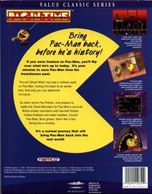 Pac-in-Time - Box - Back Image