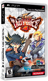 Yu-Gi-Oh! 5D's Tag Force 4 - Box - 3D Image