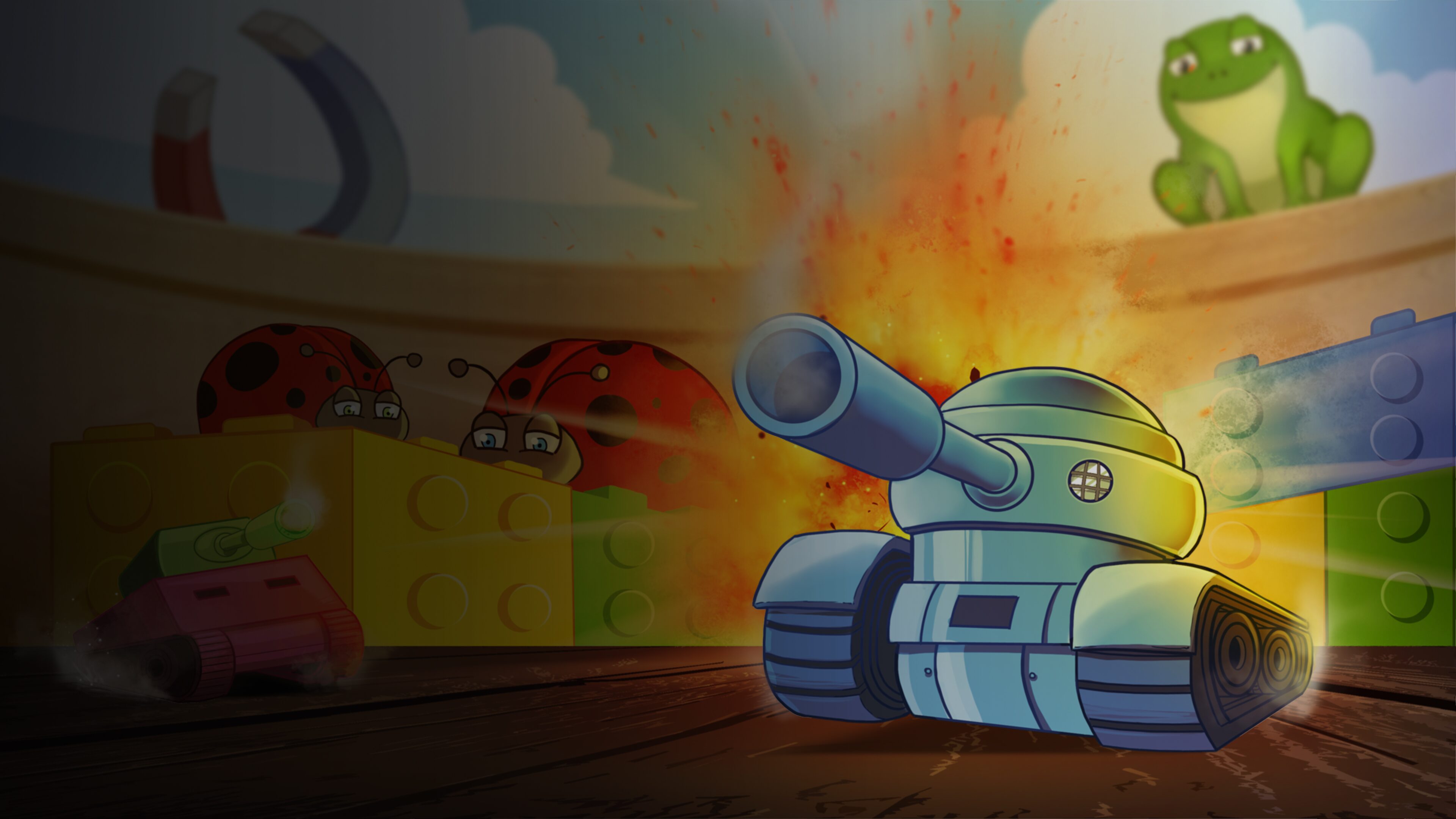 Attack of the Toy Tanks!