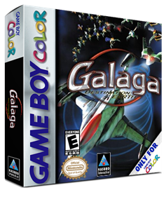 Galaga: Destination Earth - Box - 3D Image