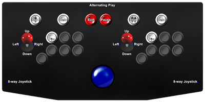 Funky Fish - Arcade - Controls Information Image